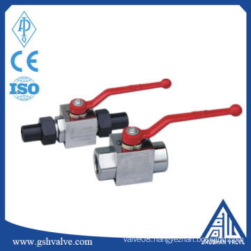 DN25 high pressure Hydraulic forged steel Ball Valve